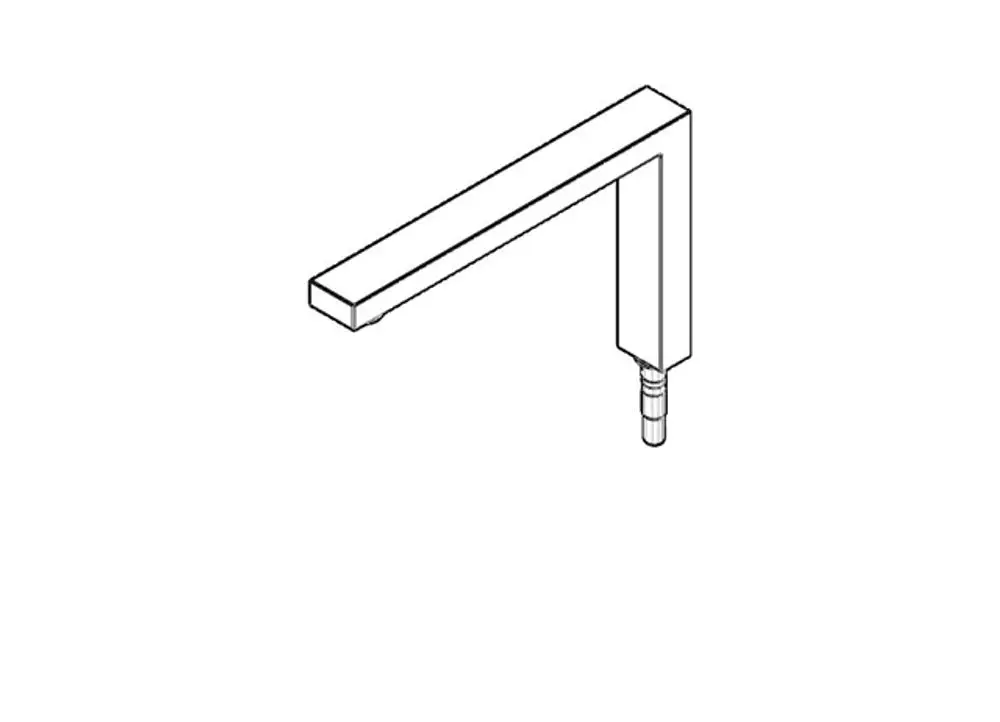 DORNBRACHT Auslauf ERSATZTEILE 90110618904 272 x 171 x 36 mm, 8 l/min. Chrom, 90110618904-00 Galeriebild 1